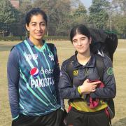 Stars - Hira Awan and Aliya Riaz, Pakistan Women's player