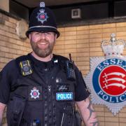 Joining - new officer, PC Jack Douglas, is ready to catch crime and protect Essex residents
