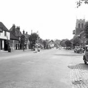 Epping High Street in the early 1950s.