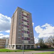 Evacuated - Edmunds Tower in Harlow had been evacuated after a concerned resident informed the emergency service