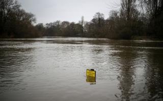 A flood alert has been issued by the Met Office for the River Roding, as Abridge and Loughton could be affected (Steve Parsons/PA)